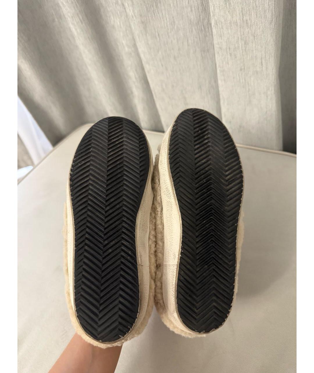 GOLDEN GOOSE DELUXE BRAND Бежевые кеды, фото 7