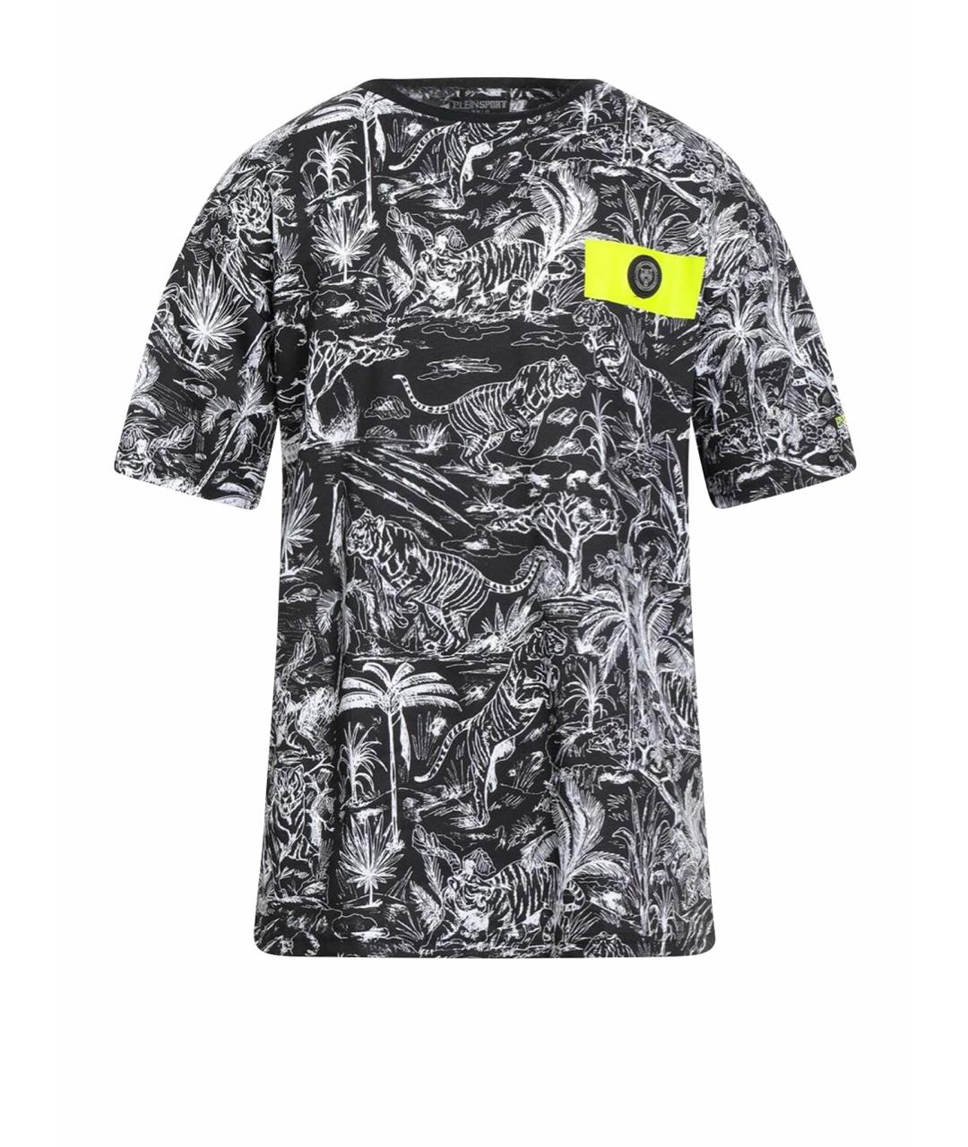 PHILIPP PLEIN Мульти хлопковая футболка, фото 1