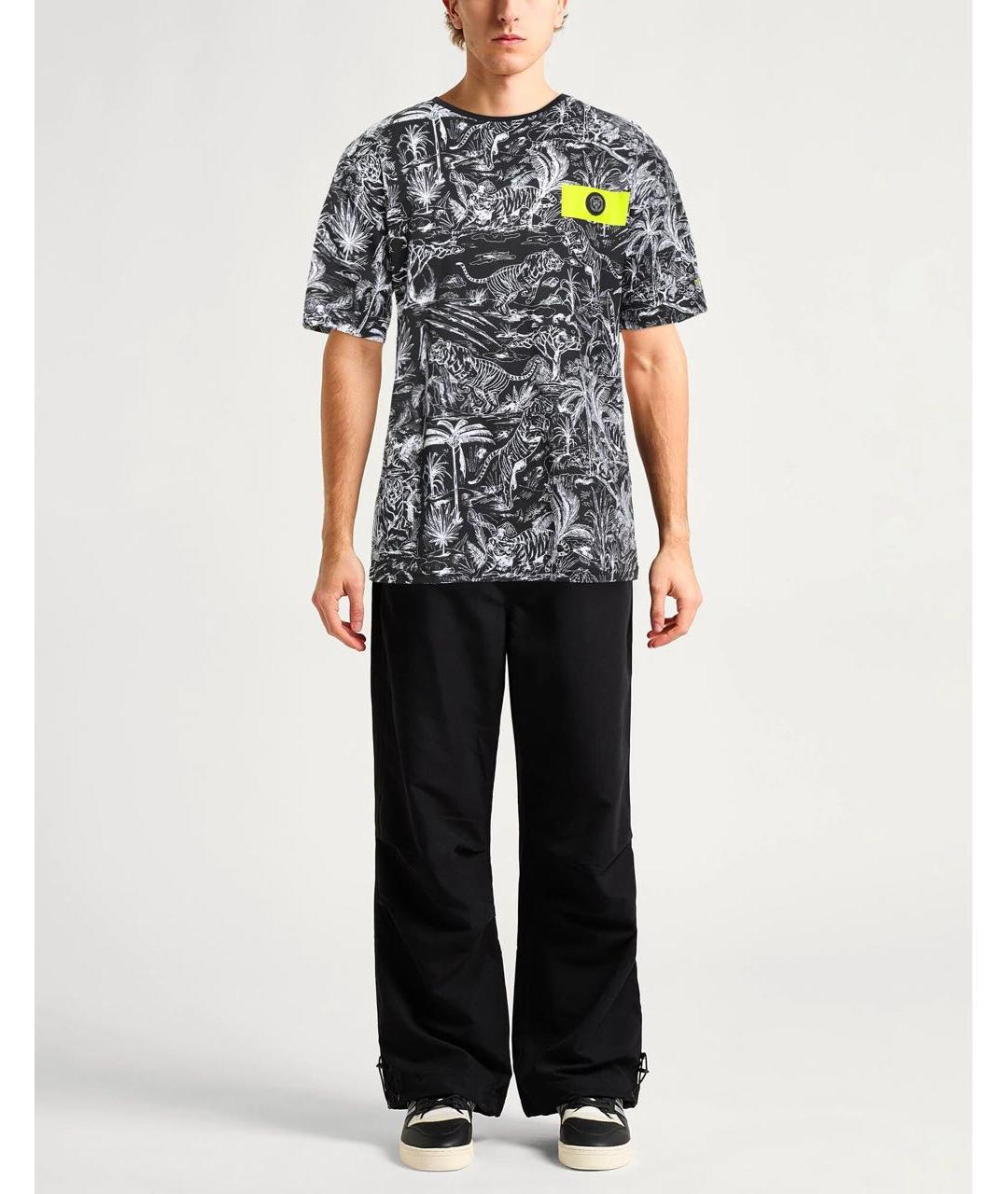 PHILIPP PLEIN Мульти хлопковая футболка, фото 7