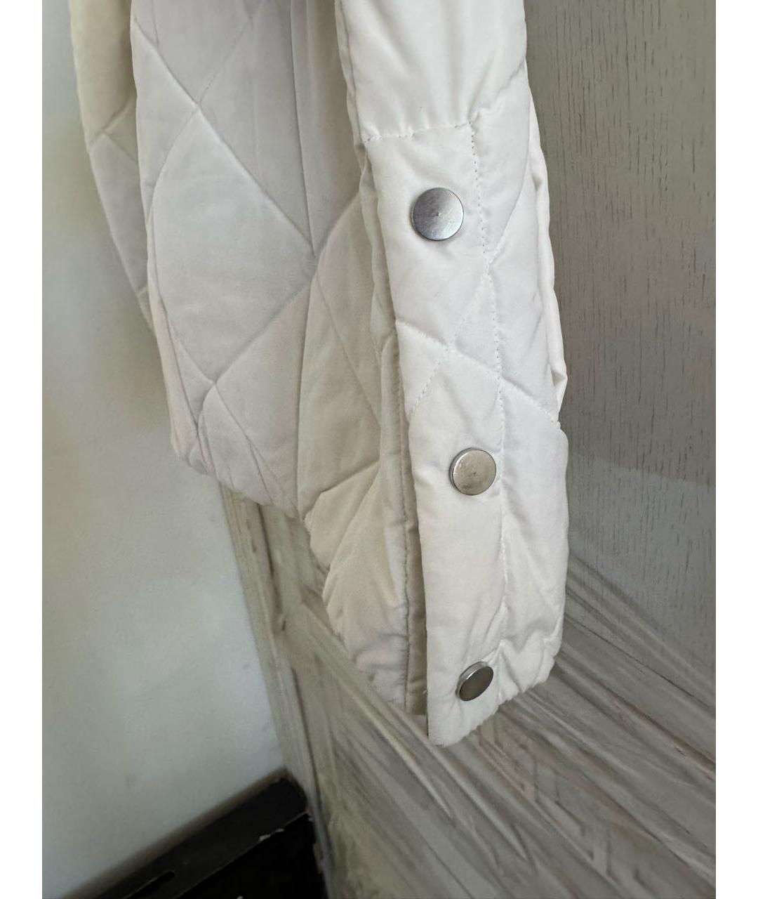 BRUNELLO CUCINELLI Бежевая полиэстеровая куртка, фото 6