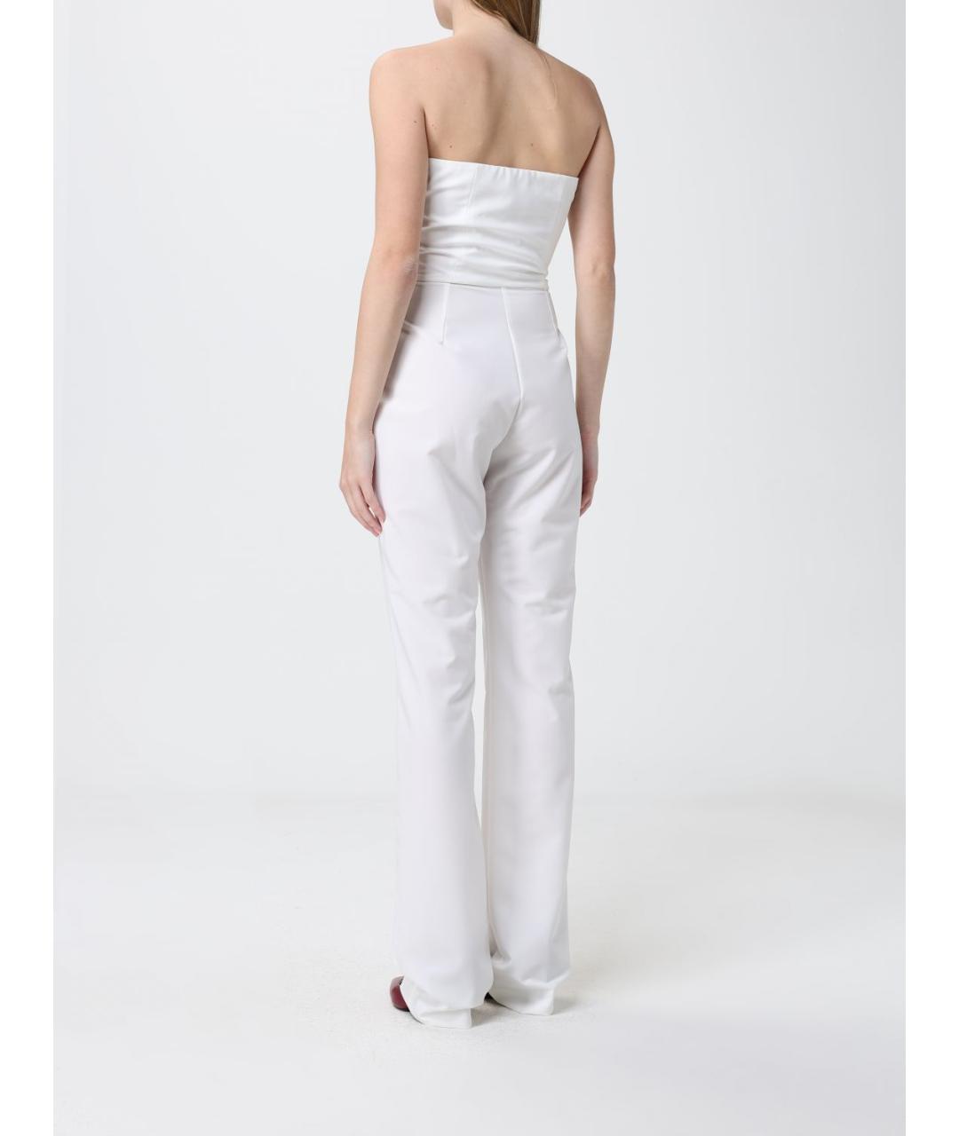 MAR DE MARGARITAS Белый полиэстеровый комбинезон, фото 2