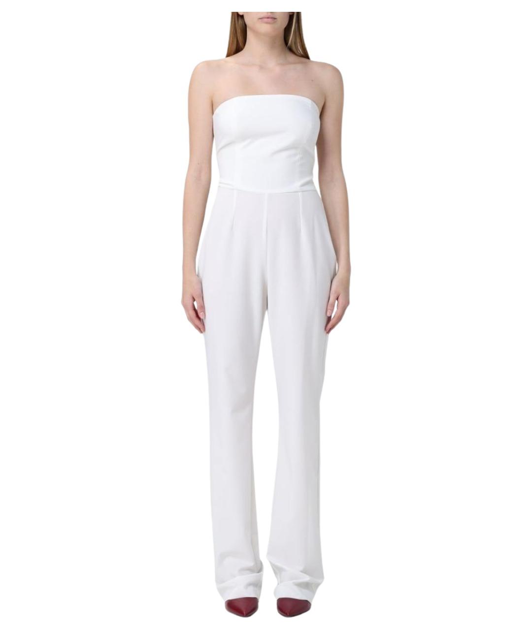 MAR DE MARGARITAS Белый полиэстеровый комбинезон, фото 1