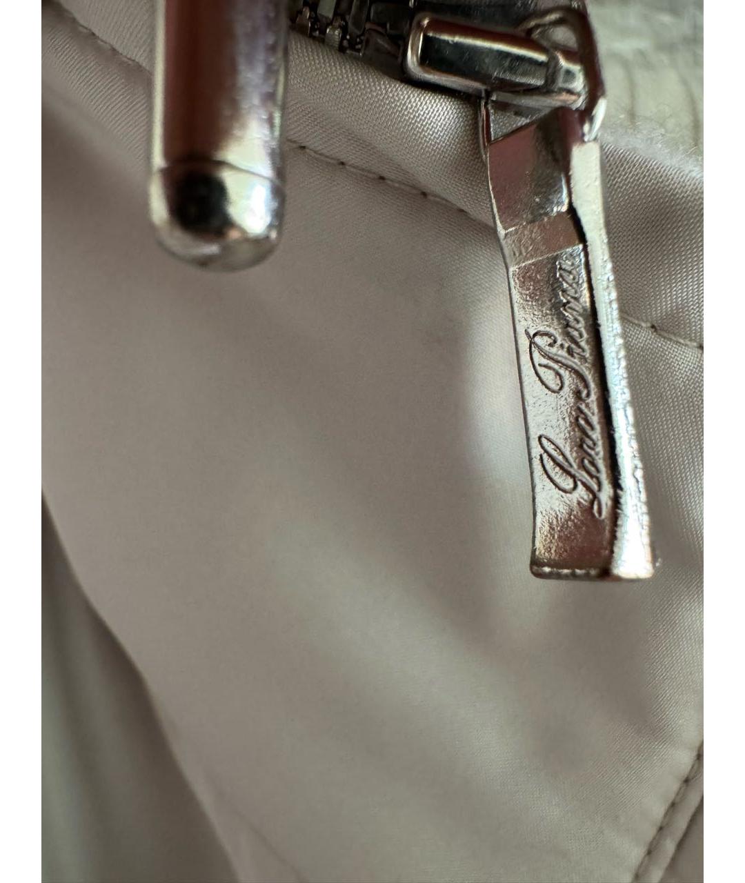 LORO PIANA Серая полиэстеровая куртка, фото 5