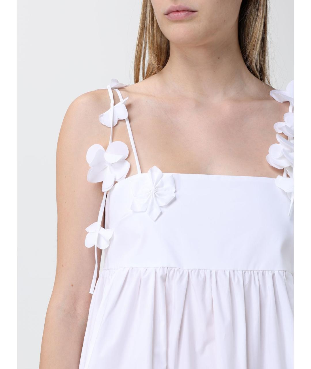 MEIMEIJ Белое хлопковое платье, фото 3