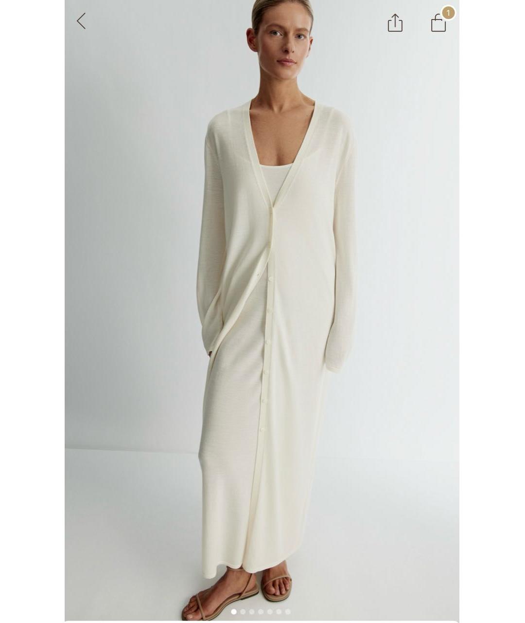 12 STOREEZ Бежевый шерстяной кардиган, фото 5