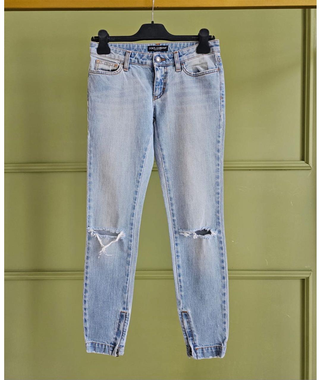 DOLCE&GABBANA Джинсы слим, фото 9