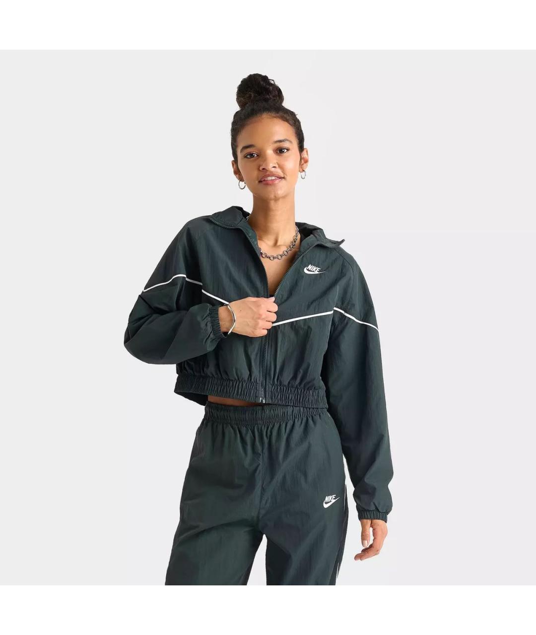 NIKE Зеленый костюм с брюками, фото 7