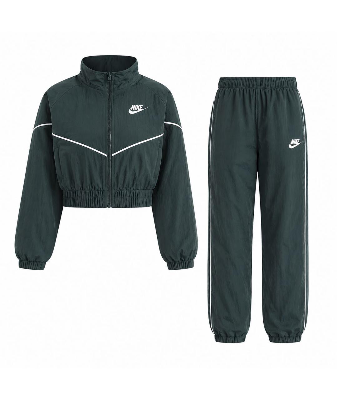 NIKE Зеленый костюм с брюками, фото 8