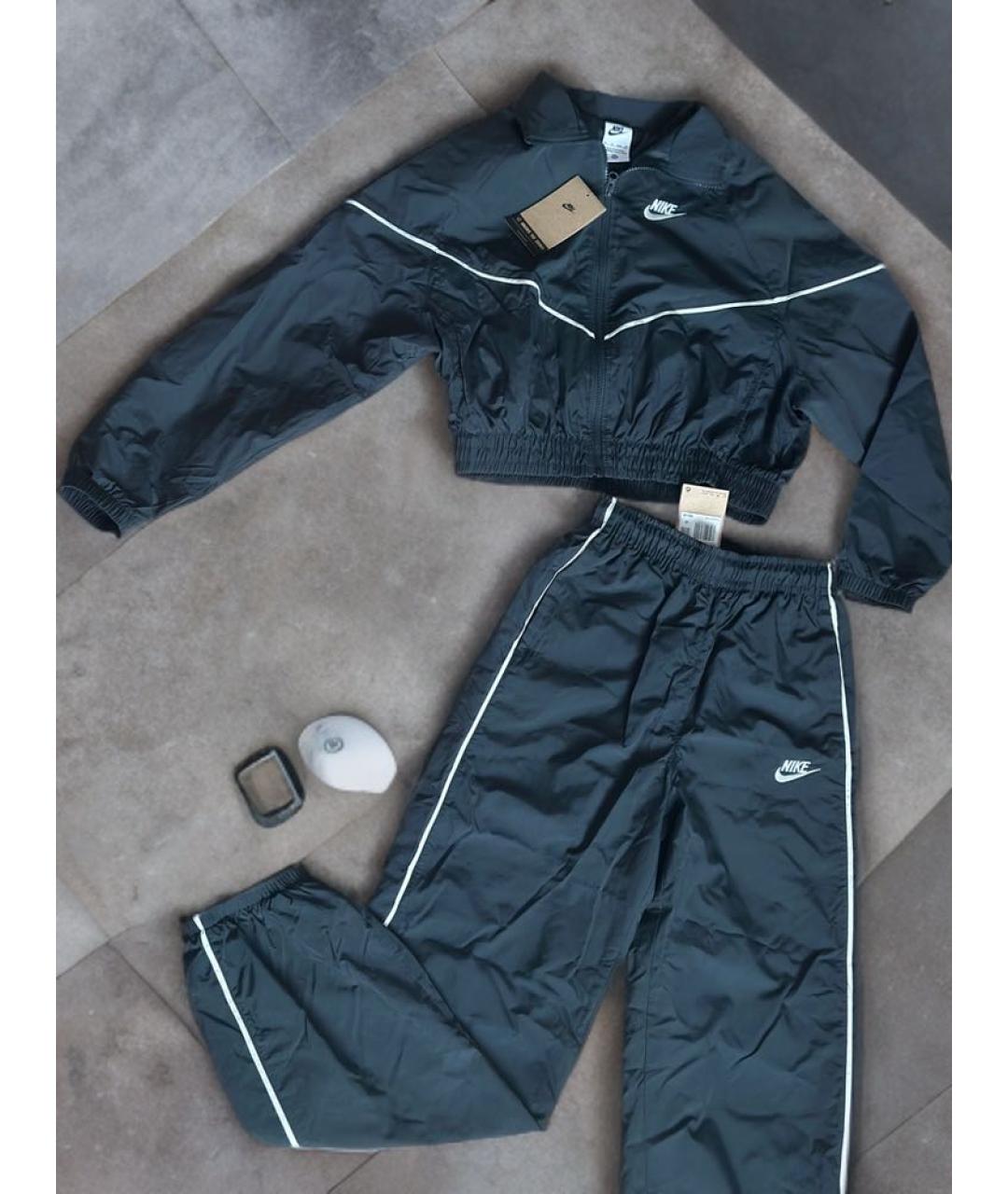 NIKE Зеленый костюм с брюками, фото 4