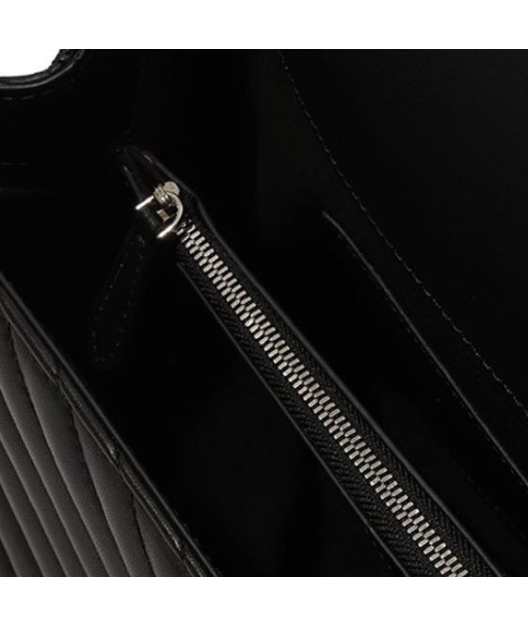 PINKO Черная кожаная сумка через плечо, фото 4