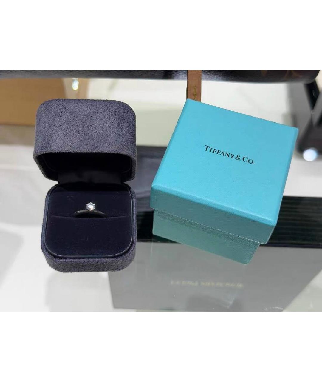 TIFFANY&CO Платиновое кольцо, фото 5