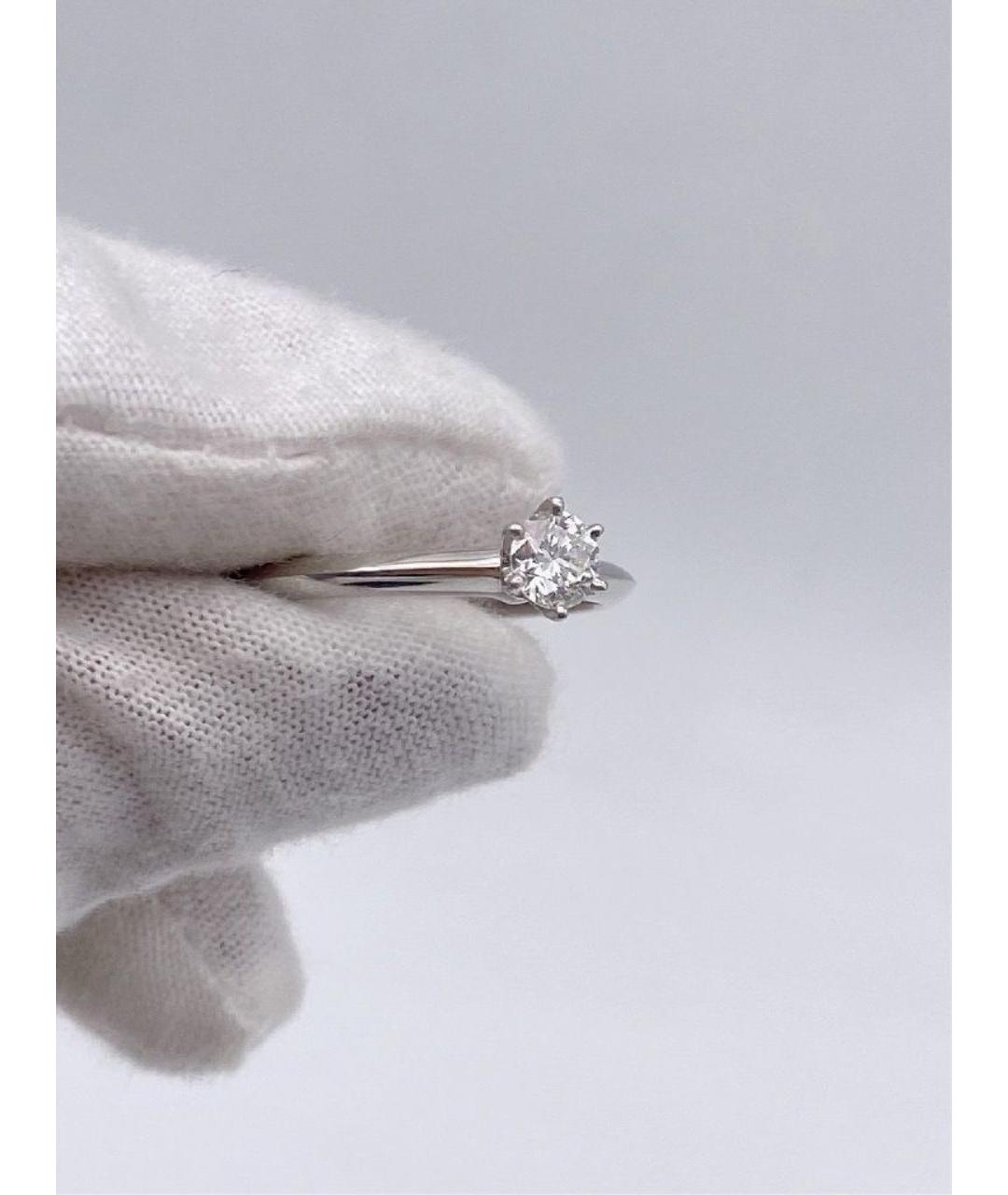 TIFFANY&CO Платиновое кольцо, фото 4