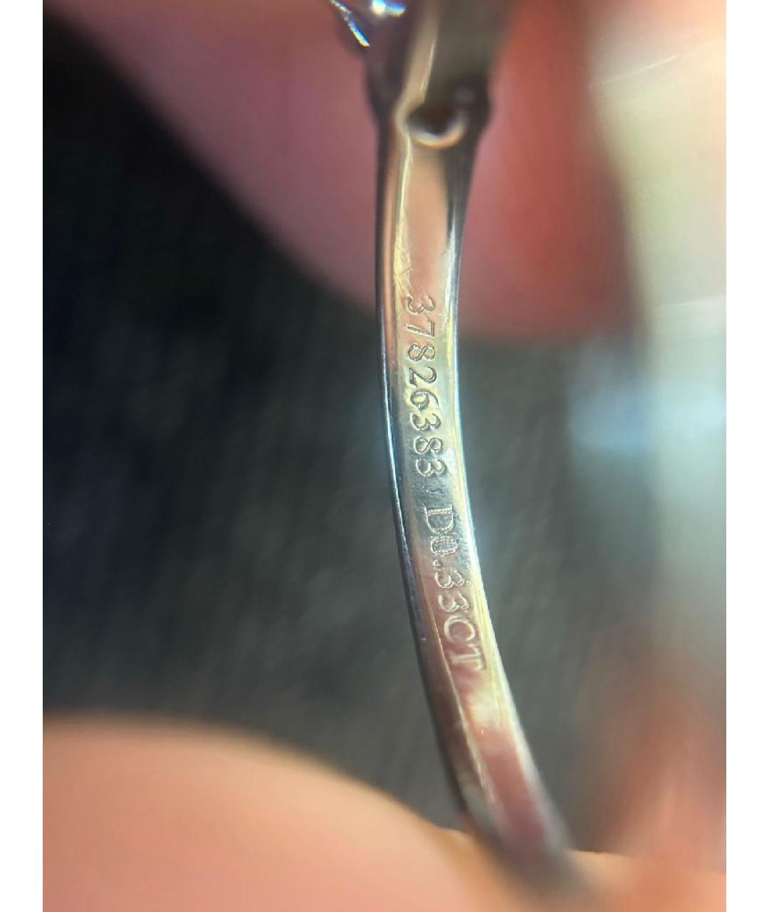 TIFFANY&CO Платиновое кольцо, фото 2