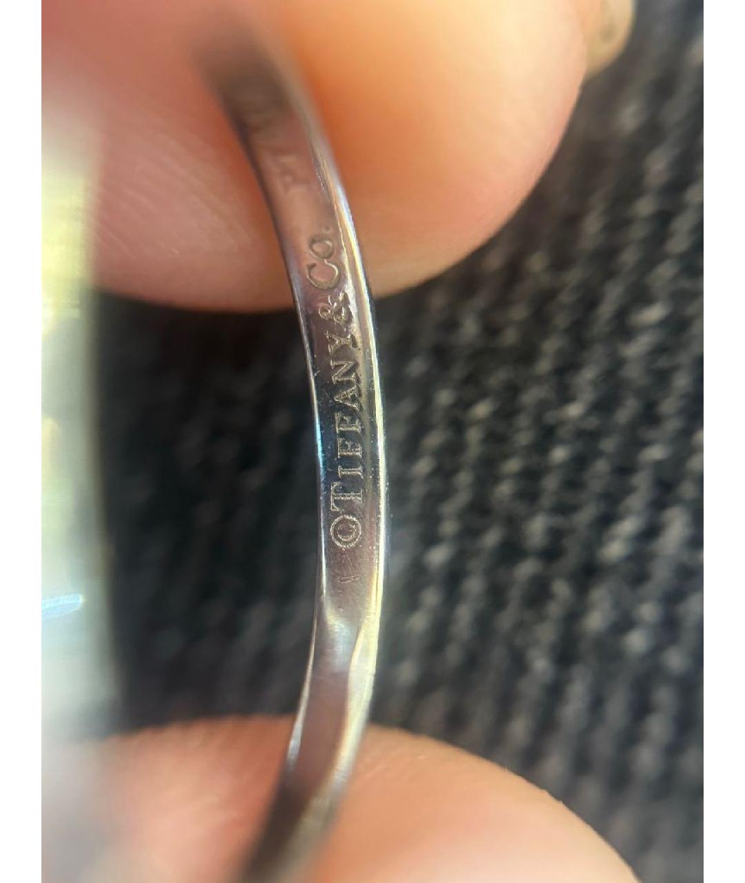 TIFFANY&CO Платиновое кольцо, фото 3