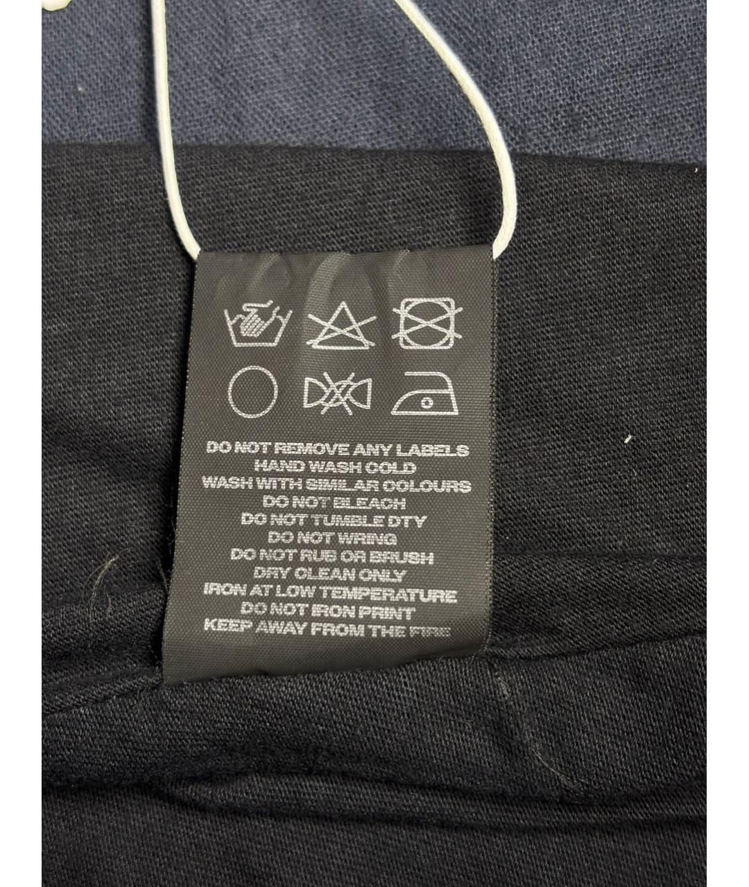 PROTOCOL INDEX Черная хлопковая футболка, фото 8