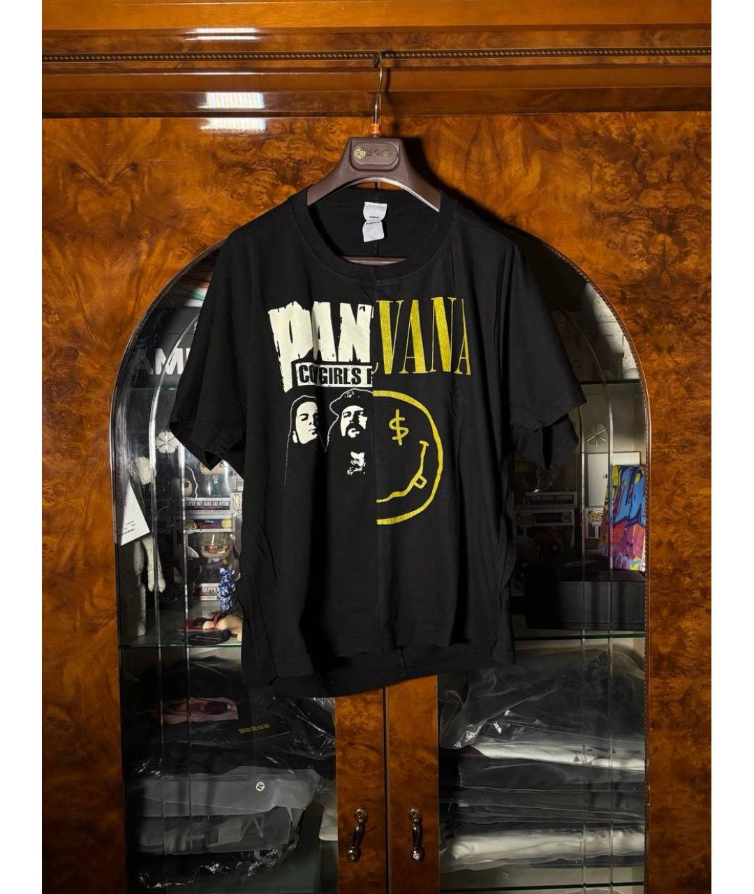 PROTOCOL INDEX Черная хлопковая футболка, фото 2