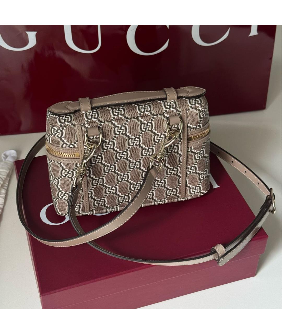 GUCCI Бежевая сумка через плечо, фото 3