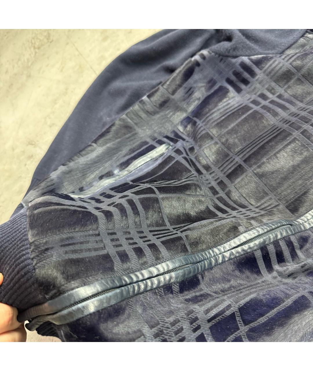 ZILLI Темно-синий кардиган, фото 2