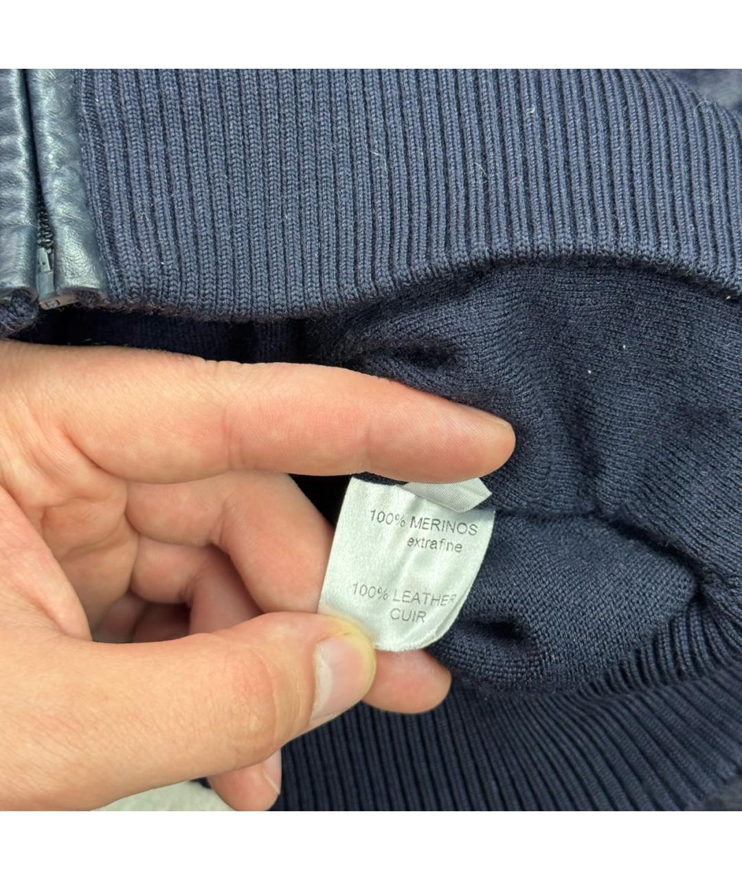ZILLI Темно-синий кардиган, фото 8