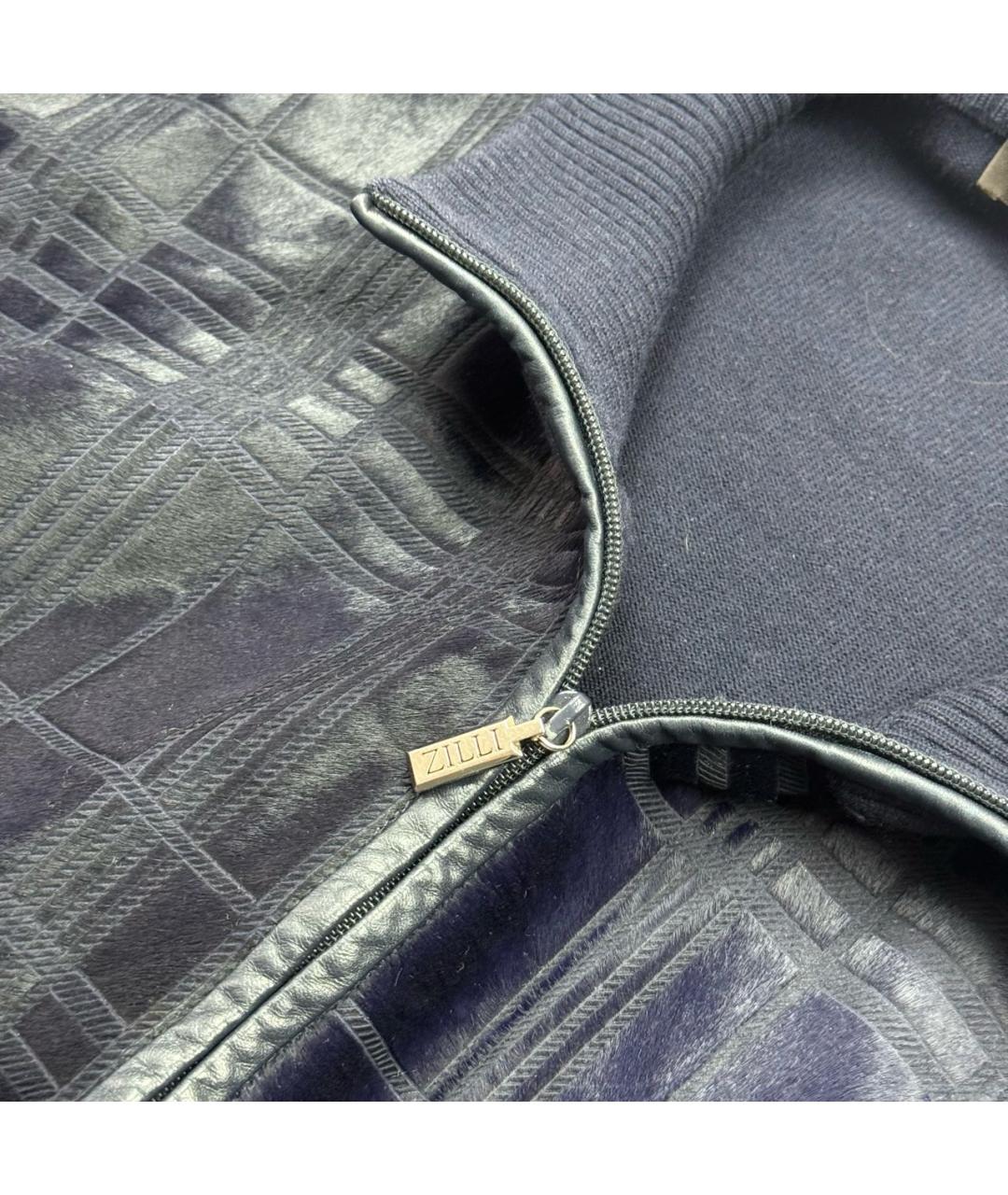 ZILLI Темно-синий кардиган, фото 3