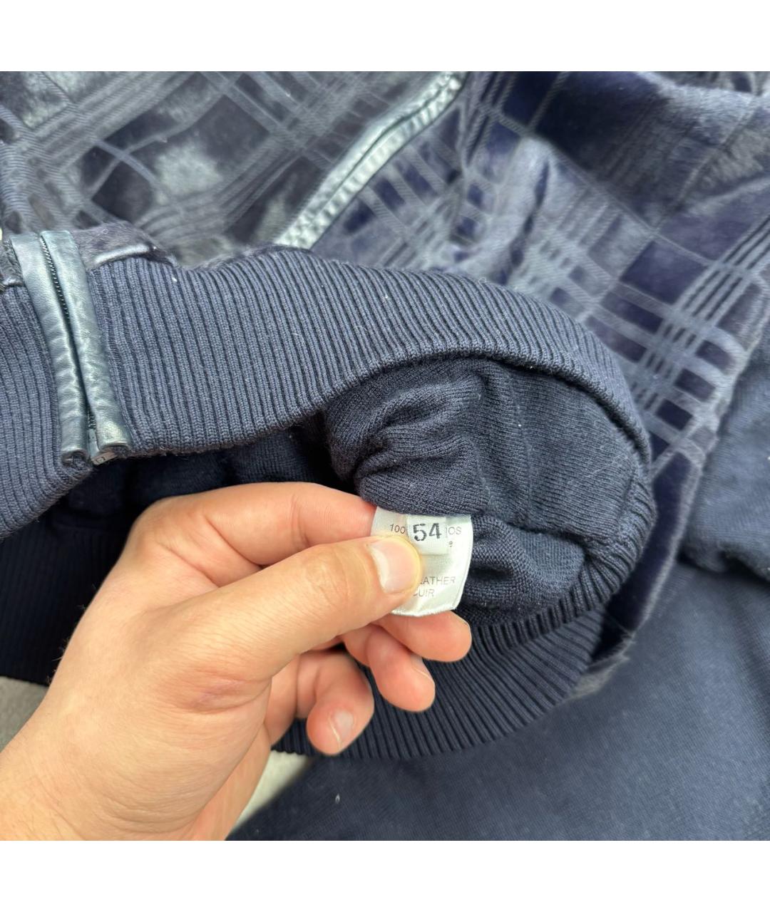 ZILLI Темно-синий кардиган, фото 7