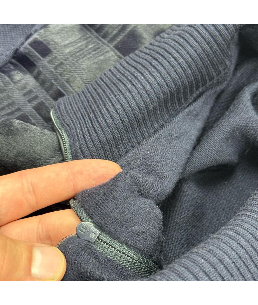 ZILLI Темно-синий кардиган, фото 4