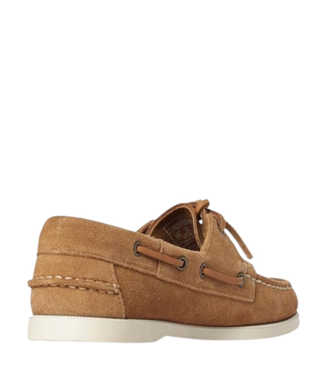 SEBAGO Коричневые замшевые лоферы, фото 3