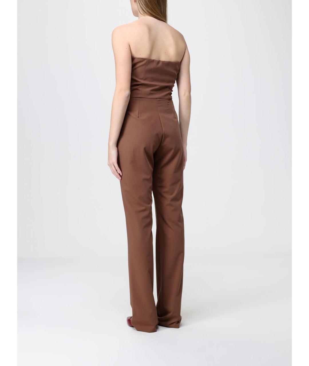 MAR DE MARGARITAS Коричневый полиэстеровый комбинезон, фото 2