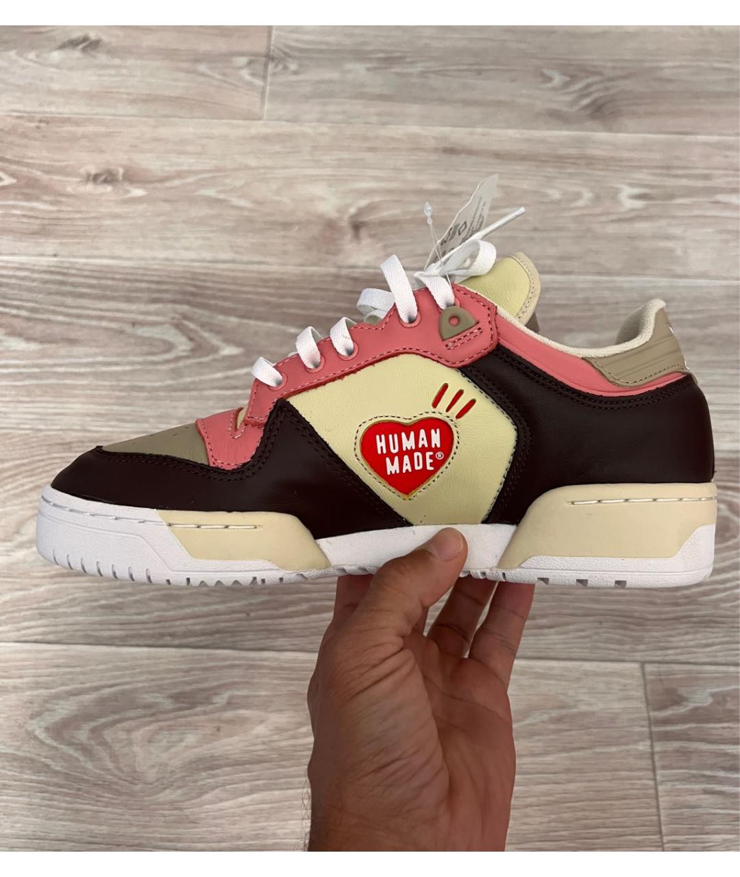 ADIDAS Мульти кожаные низкие кроссовки / кеды, фото 3