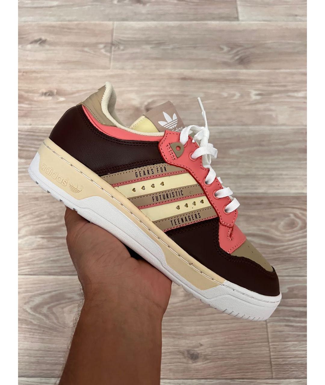 ADIDAS Мульти кожаные низкие кроссовки / кеды, фото 5