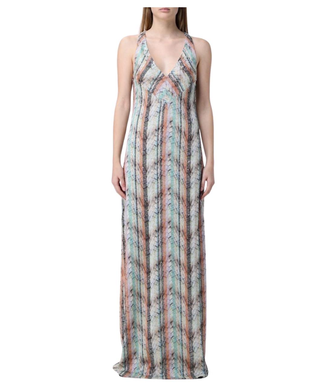 MISSONI Мульти вискозное повседневное платье, фото 1