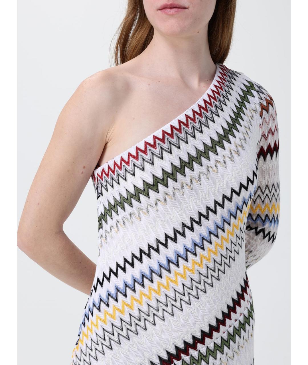 MISSONI Мульти вискозное повседневное платье, фото 4