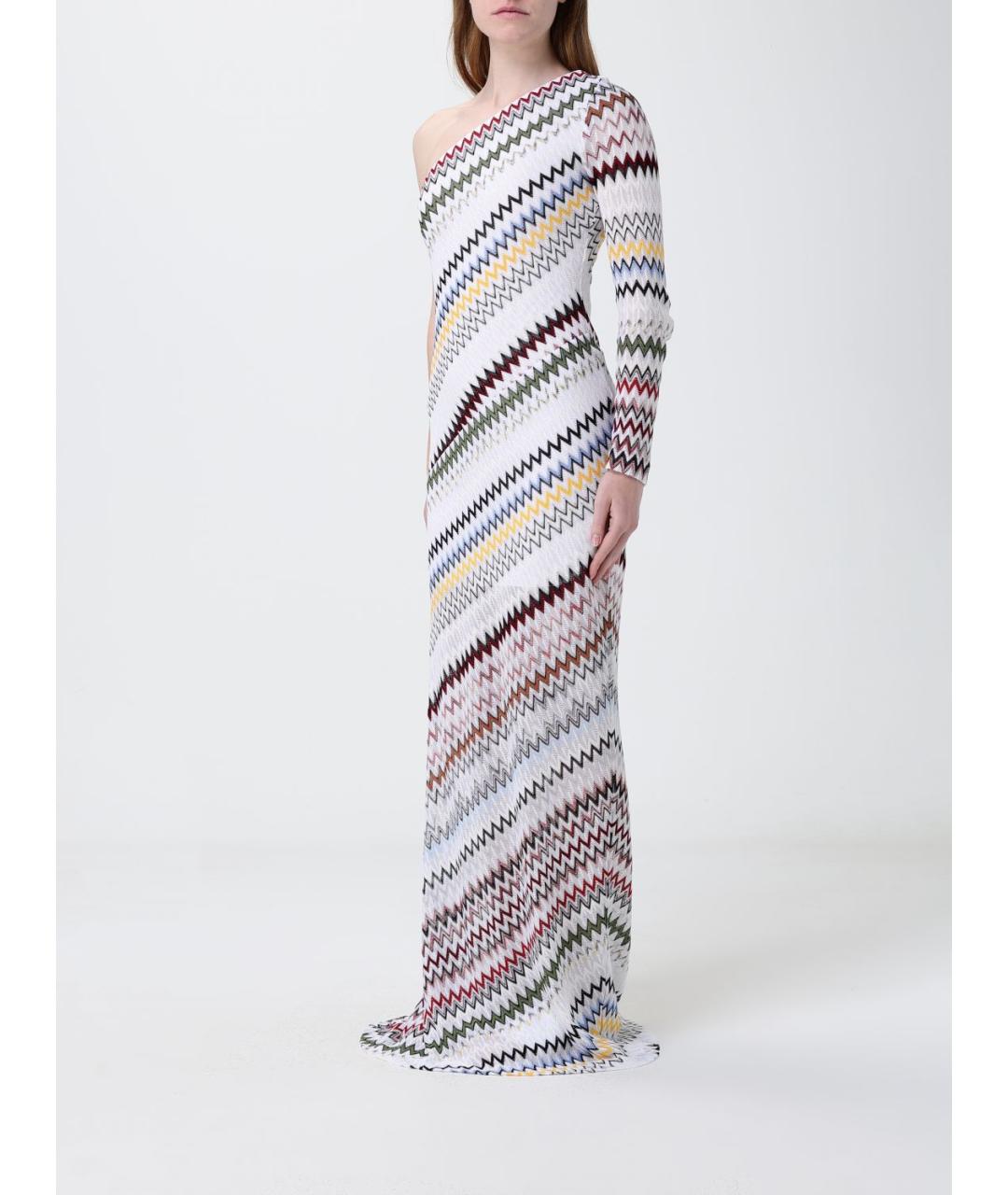 MISSONI Мульти вискозное повседневное платье, фото 3