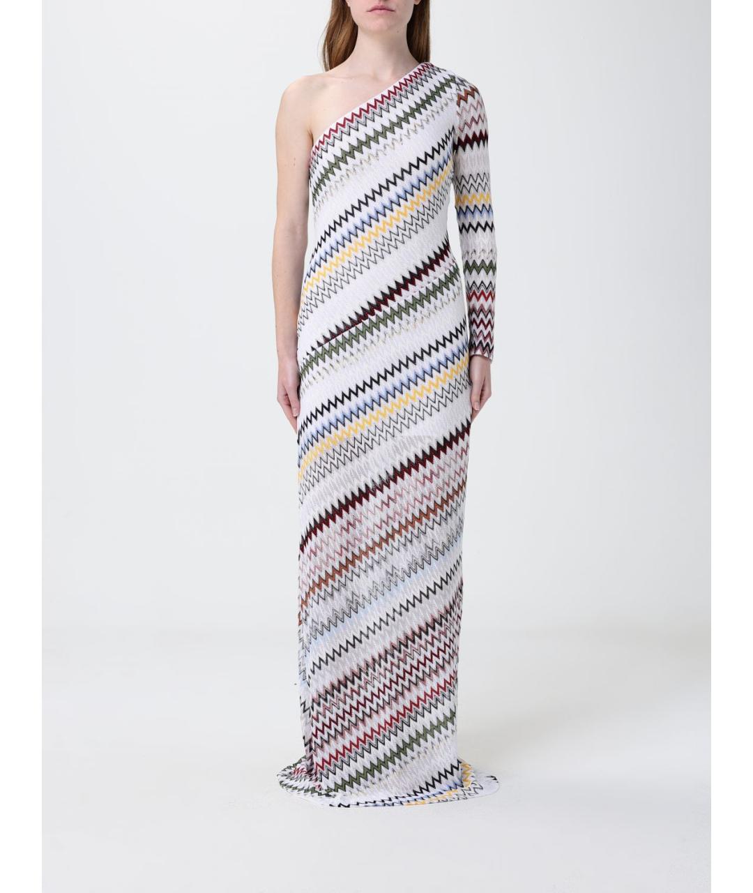 MISSONI Мульти вискозное повседневное платье, фото 5