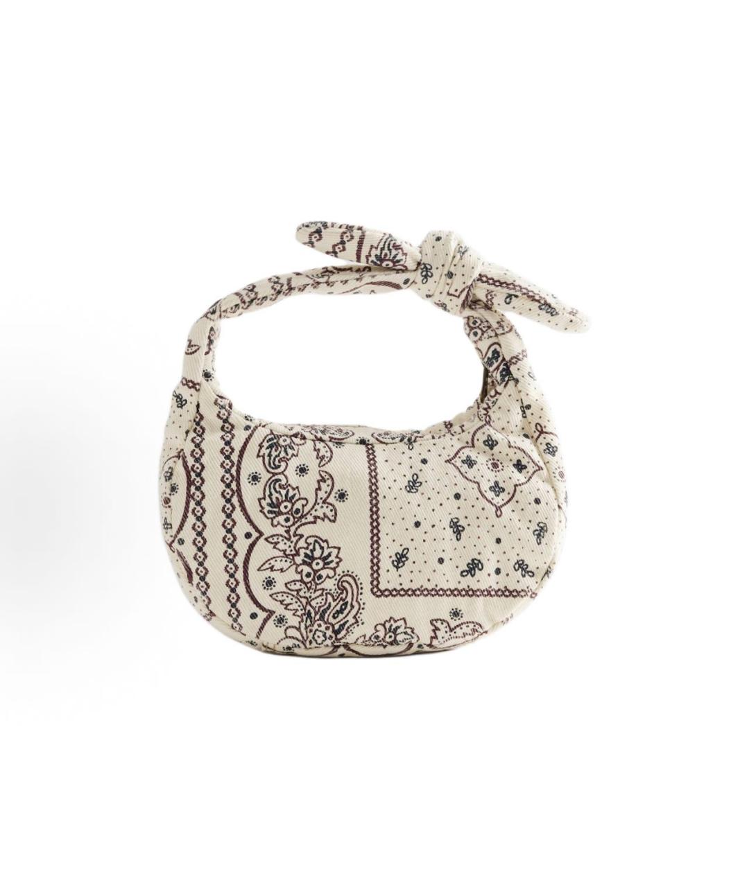 LEVI'S Бежевая тканевая сумка с короткими ручками, фото 3