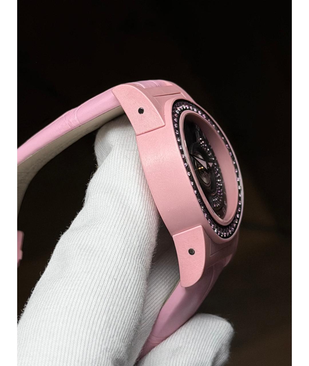 DE GRISOGONO Розовые часы, фото 6