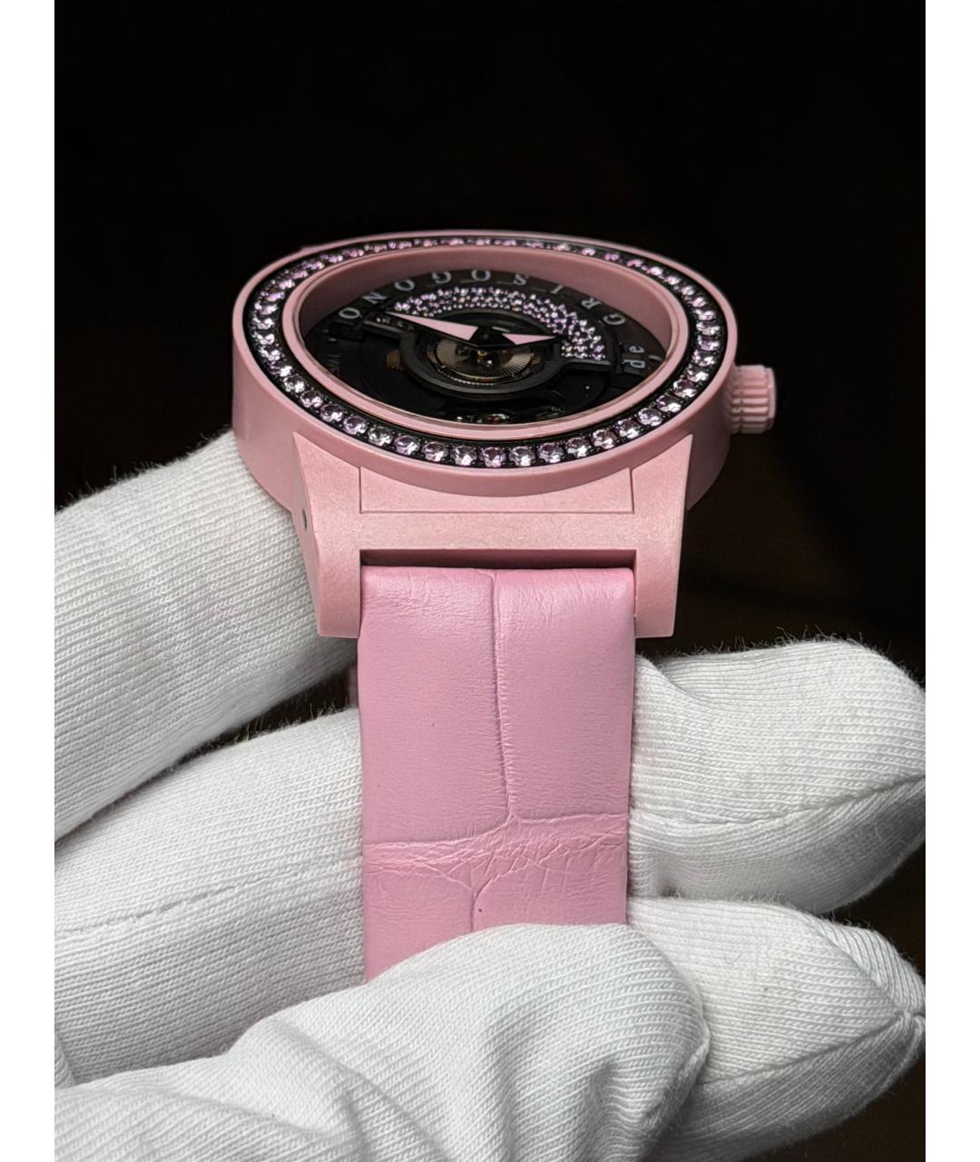 DE GRISOGONO Розовые часы, фото 7