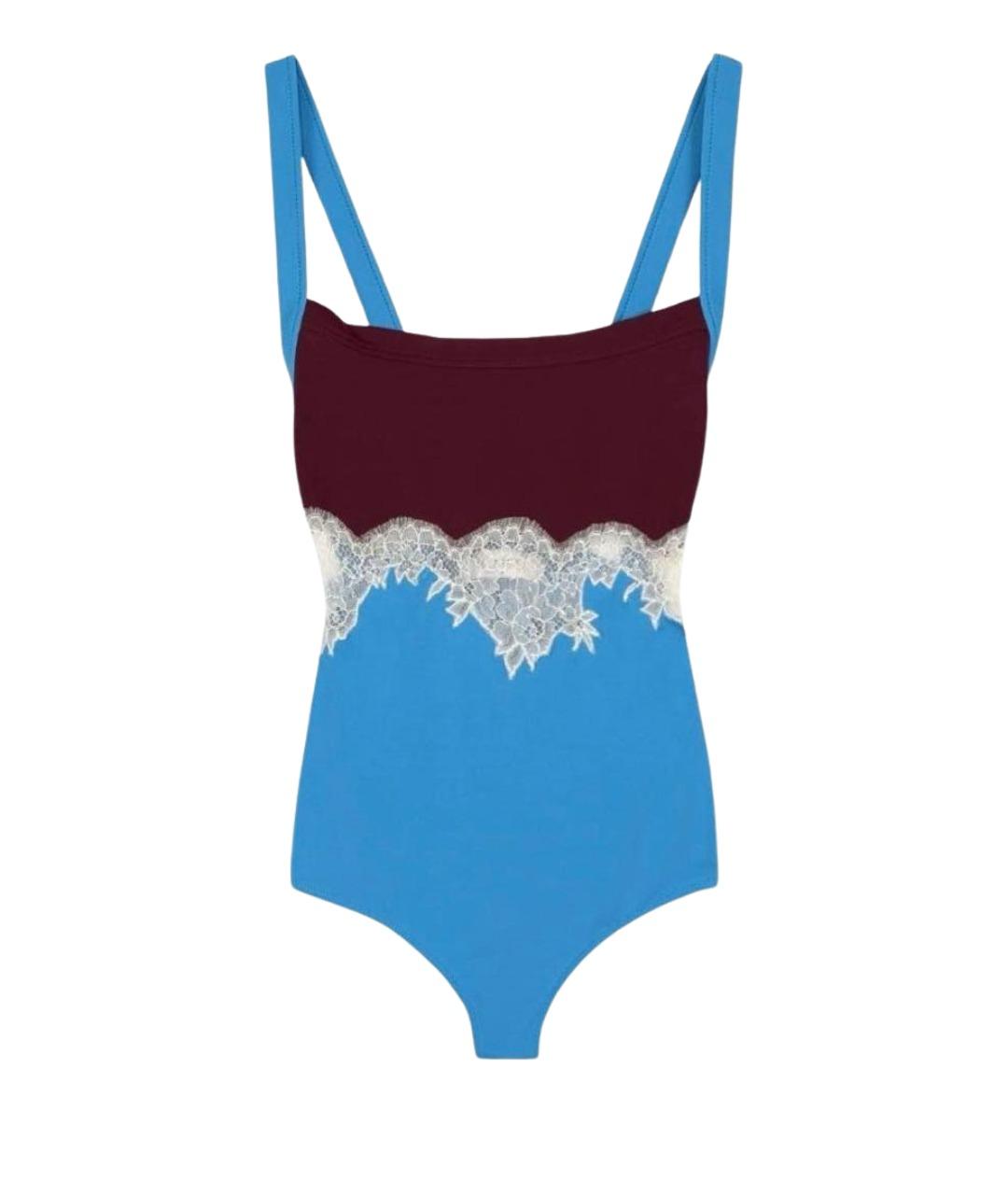 VALENTINO Голубой купальник, фото 1