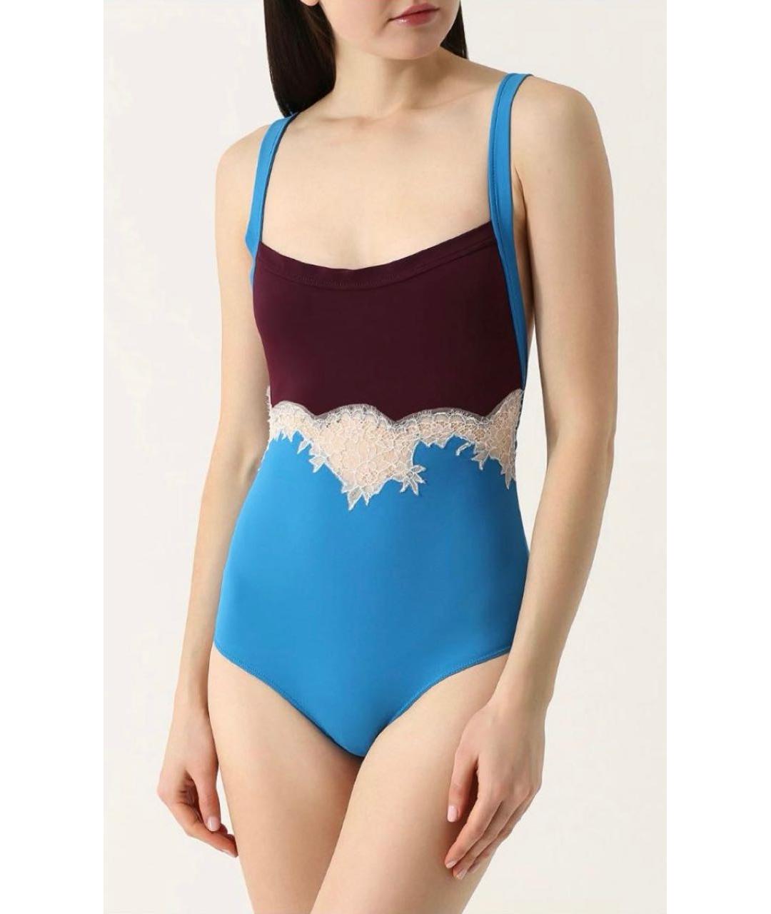 VALENTINO Голубой купальник, фото 2