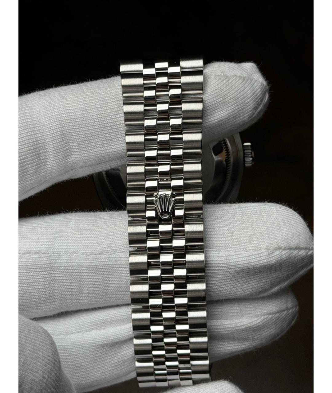 ROLEX Темно-синие часы, фото 9