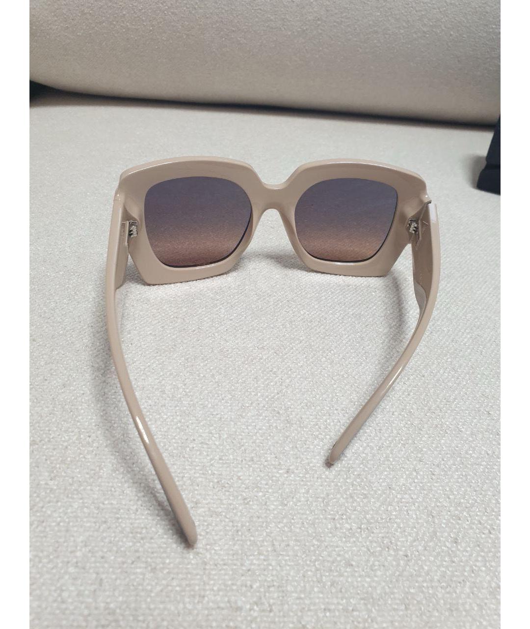 CHANEL Черные пластиковые солнцезащитные очки, фото 3