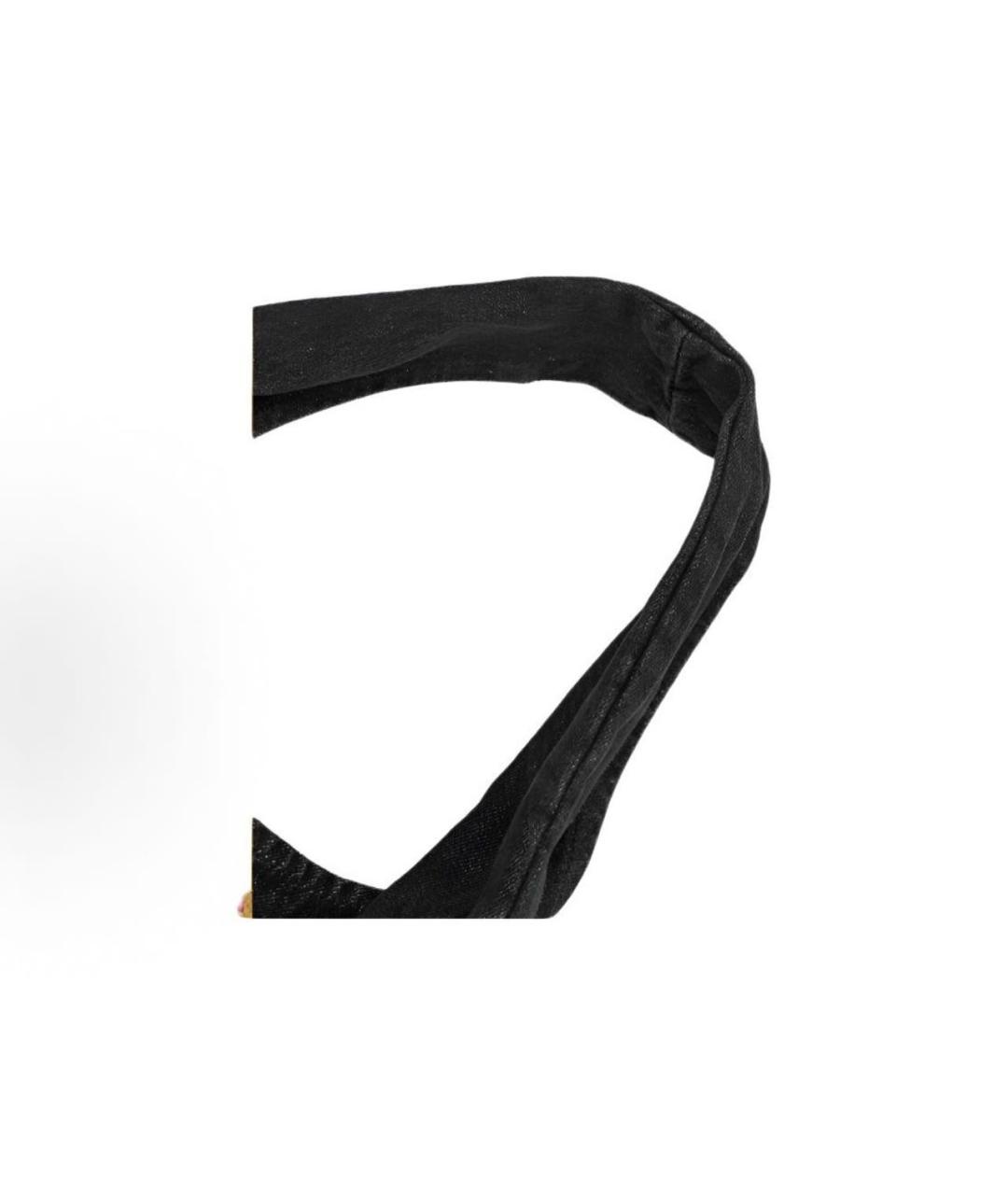 LEVI'S Черная тканевая сумка тоут, фото 4