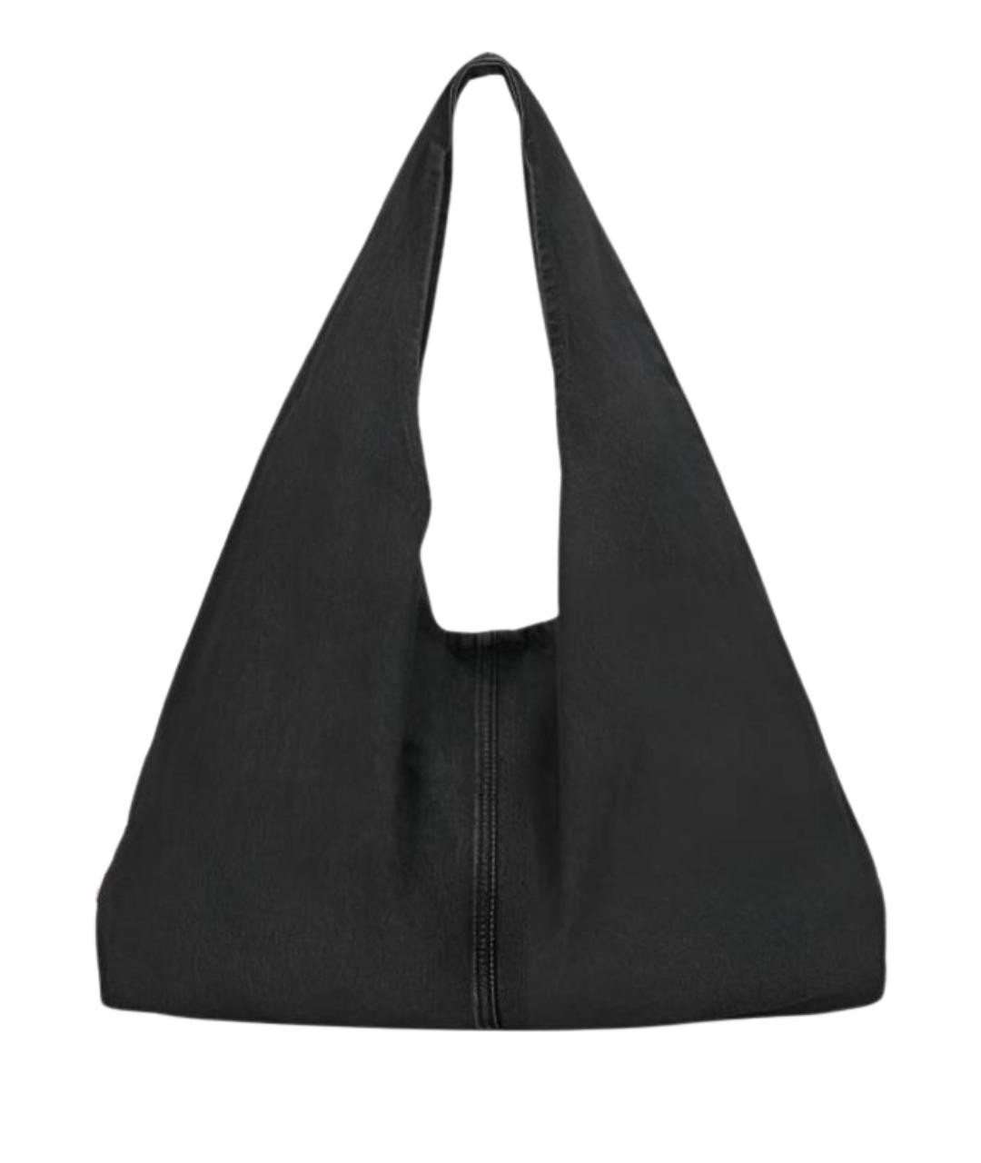 LEVI'S Черная тканевая сумка тоут, фото 1