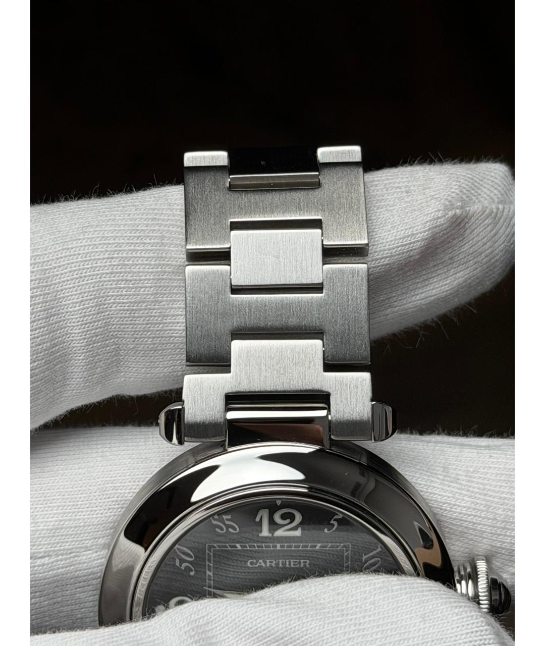 CARTIER Черные часы, фото 6