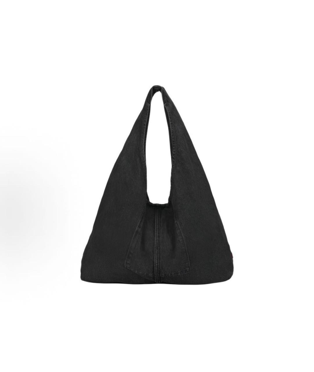 LEVI'S Черная тканевая сумка тоут, фото 2