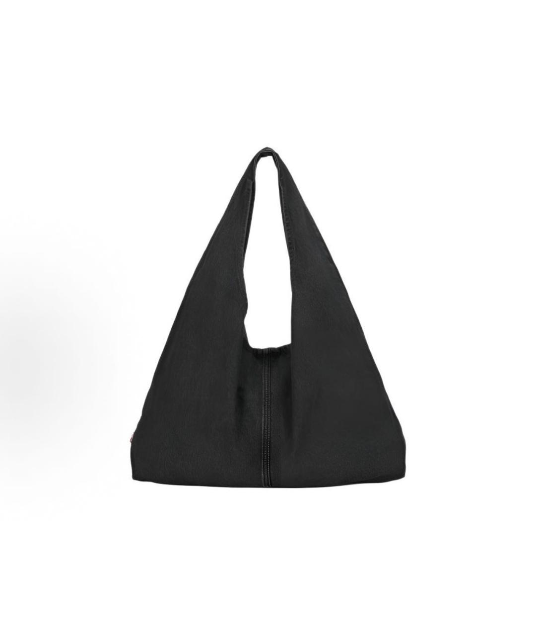 LEVI'S Черная тканевая сумка тоут, фото 6