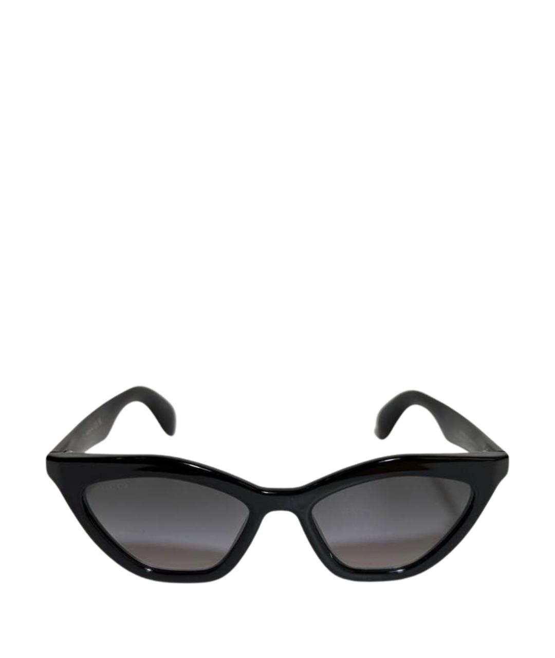 GUCCI Черные пластиковые солнцезащитные очки, фото 1