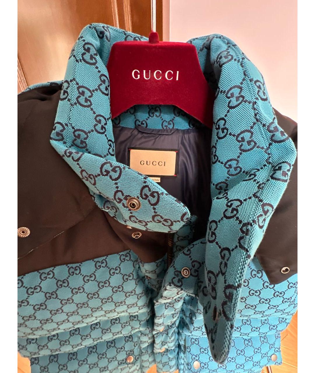 GUCCI Бирюзовый жилет, фото 3