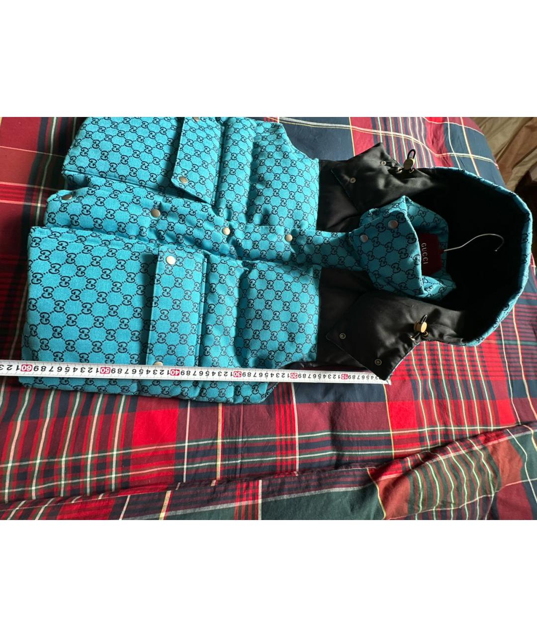 GUCCI Бирюзовый жилет, фото 6