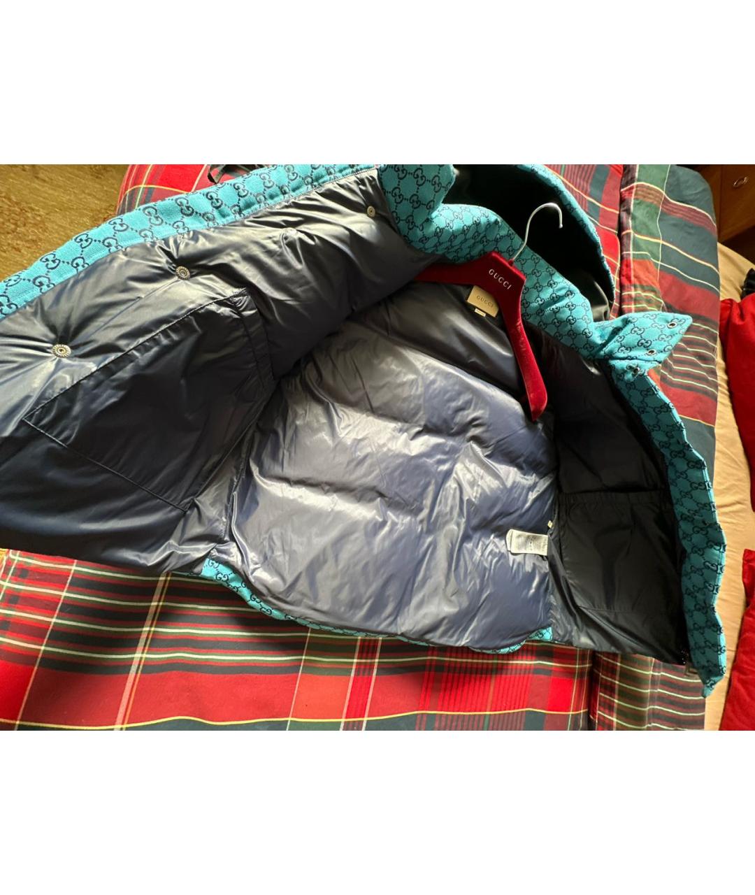 GUCCI Бирюзовый жилет, фото 8